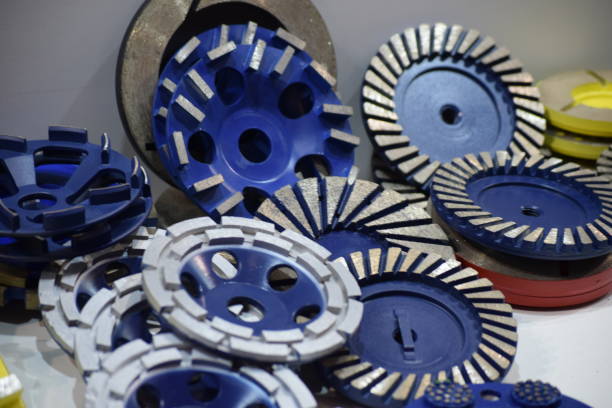 istock tools for milling, of different sizes, shapes and colors 694616694