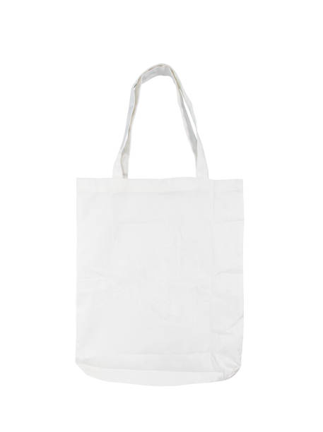 istock cotton bag on white isolated background 694616786