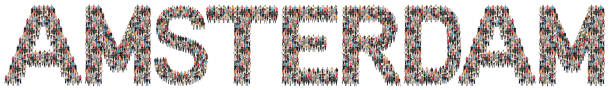 istock Amsterdam multi ethnic group of people 694620356