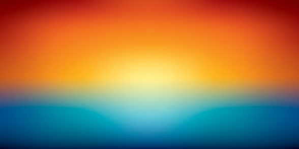 Abstract vector mesh background, color gradient, orange and blu, smooth sunset, vector wallpaper