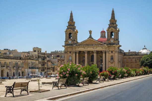 istock St Publius Church in Floriana -  Valletta, Malta 694661418