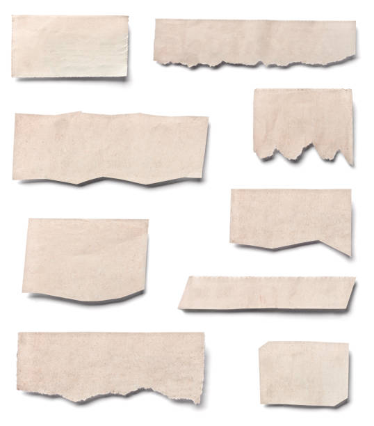 istock news paper page ripped message background 694667410