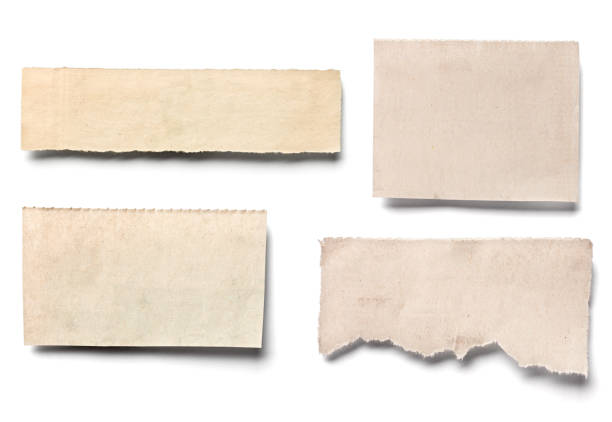 istock news paper page ripped message background 694673388