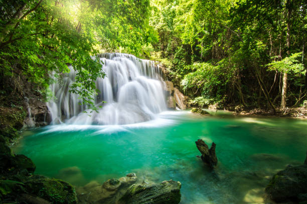 istock Huay Mae Khamin waterfall, Thailand 694673884