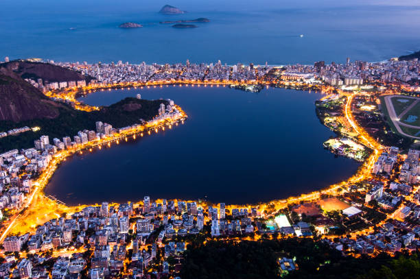 istock Rodrigo de Freitas Lagoon in Rio de Janeiro 694679876