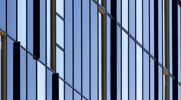 istock Mirror windows of a building as a background 694694868