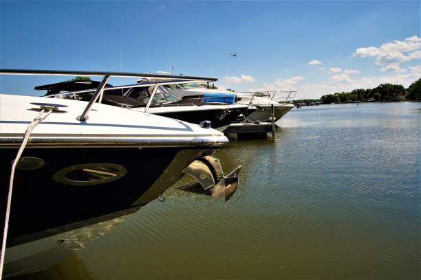 istock Boats - Various Pleasure Craft in a Marina 694703802