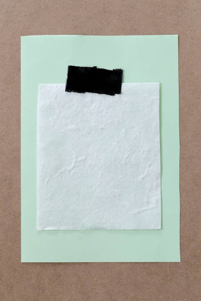 istock Vintage of note paper background and copy specs you can input text to it. 694719060