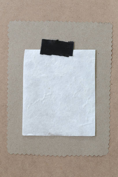 istock Vintage of note paper background and copy specs you can input text to it. 694719130