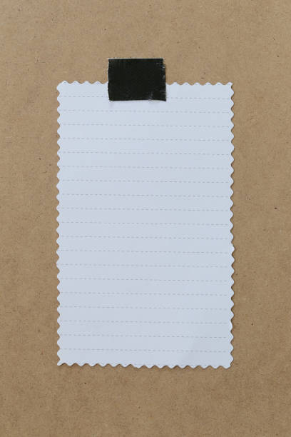 istock Vintage of note paper background and copy specs you can input text to it. 694719164