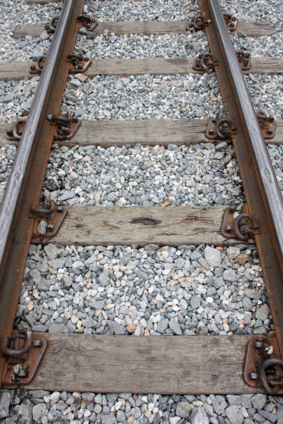 istock Old Railroad for the transportation route. 694719286