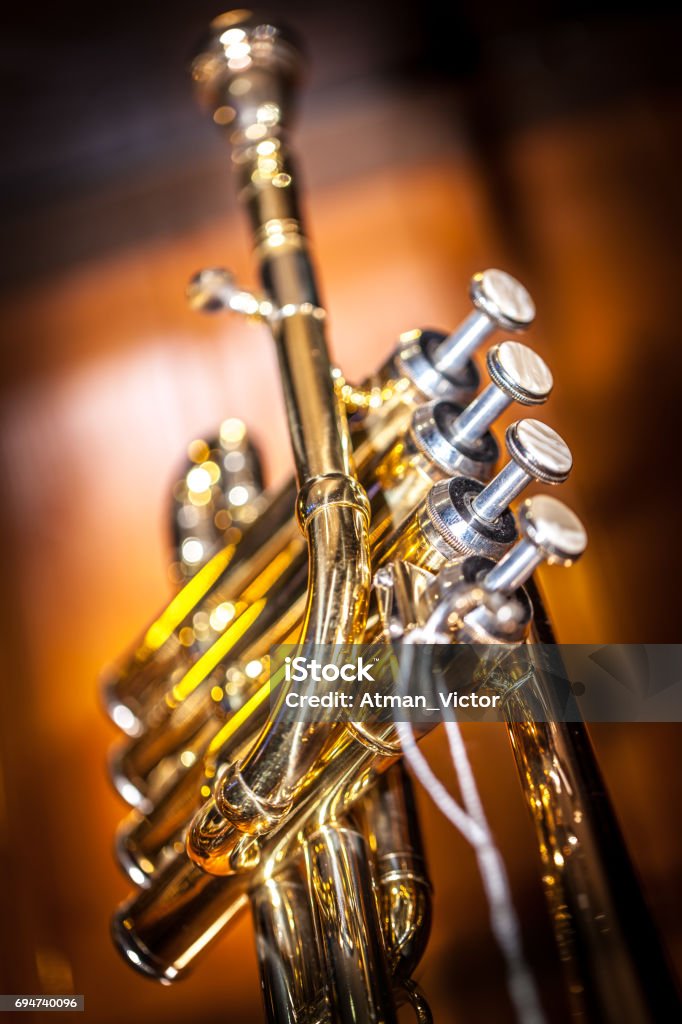 trumpet Arts Culture and Entertainment Stock Photo