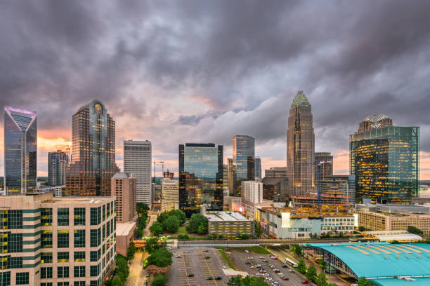 istock Charlotte, North Carolina Cityscape 694757380