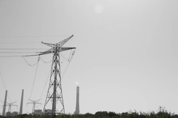 istock Chimneys of Hadera Israel 694782412