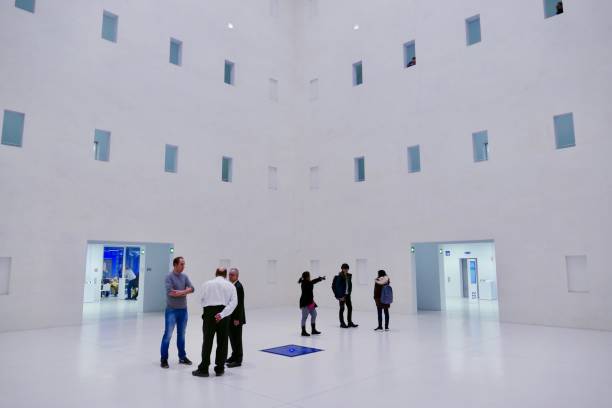 blank picture frames in a contemporary surrounding.