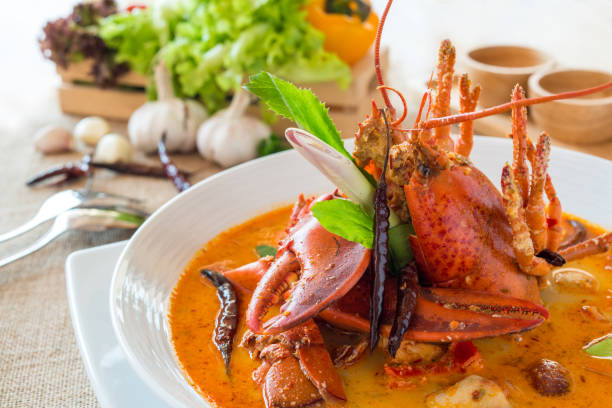 istock Tom yum kung lobster 694797478