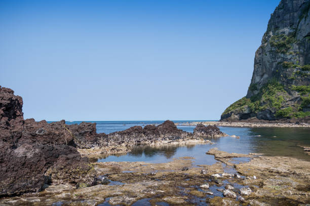 istock South Korea's Jeju Island beach scenery 694806000