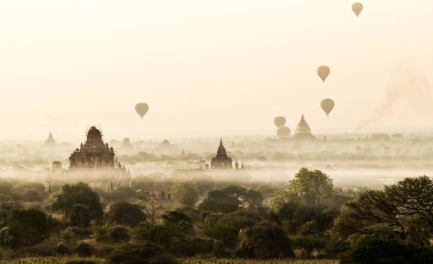 istock View of Temples of Bagan, Mandalay, Myanmar 694819628
