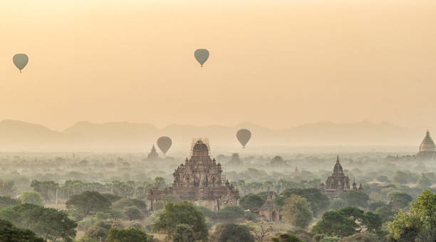 istock View of Temples of Bagan, Mandalay, Myanmar 694819662