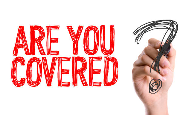 are you covered? - insurance car insurance agent auto accidents imagens e fotografias de stock