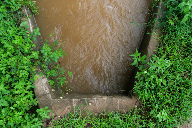 istock Ditch in the countryside. 694857938