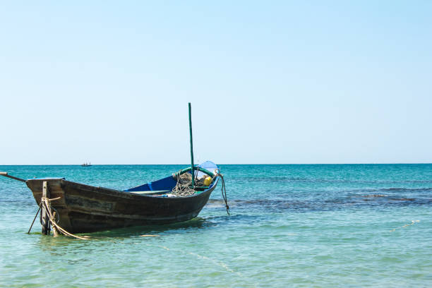 istock Small fishing boat 694859182