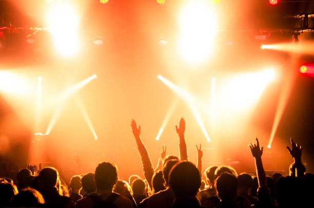 istock Hand fans during a concert 694869596