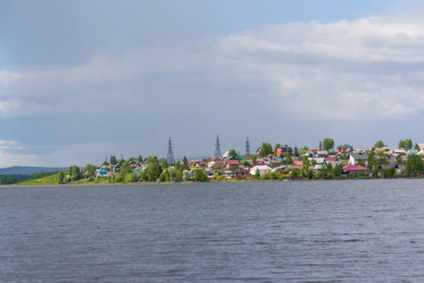 istock Landscape shore of lake summer 694921718