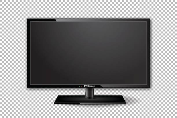 istock Flat TV screen realistic vector design. Monitor realistic illustration 694924502