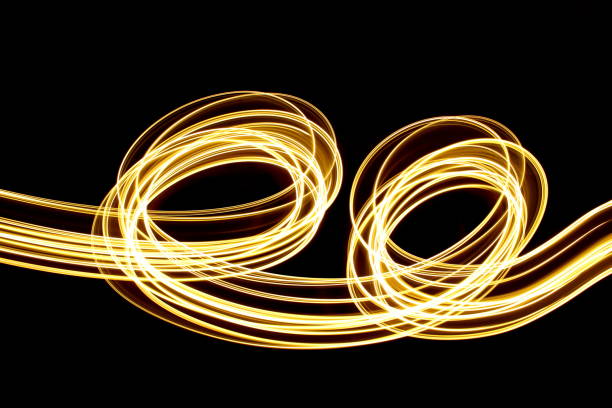 istock Gold Light Painting Photography 694928350