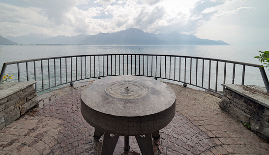 Viewpoint at Montreux in Switzerland