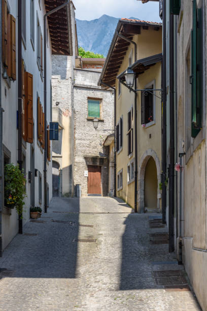 Gemona del Friuli,Urban alley Gemona del Friuli,Urban alley gemona del friuli stock pictures, royalty-free photos & images