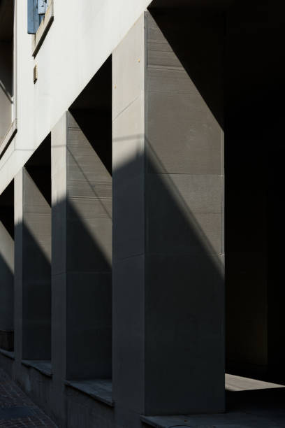 istock Gemona del Friuli,Modern architectural detail 694940418