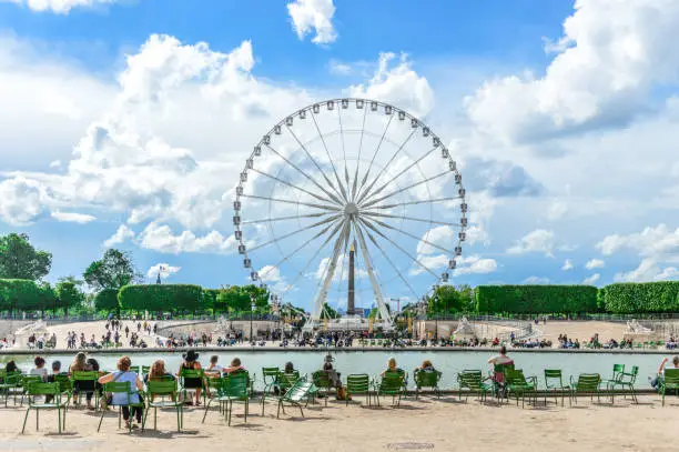 Ferris Wheel at the Tuileries Garden in Paris