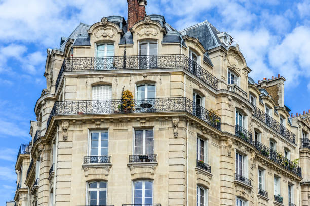 arquitectura de parís - art nouveau door paris france luxury fotografías e imágenes de stock