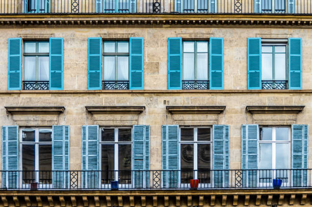 architektura paryża - art nouveau door paris france luxury zdjęcia i obrazy z banku zdjęć