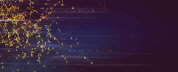 istock Abstract futuristic shapes. 694960394