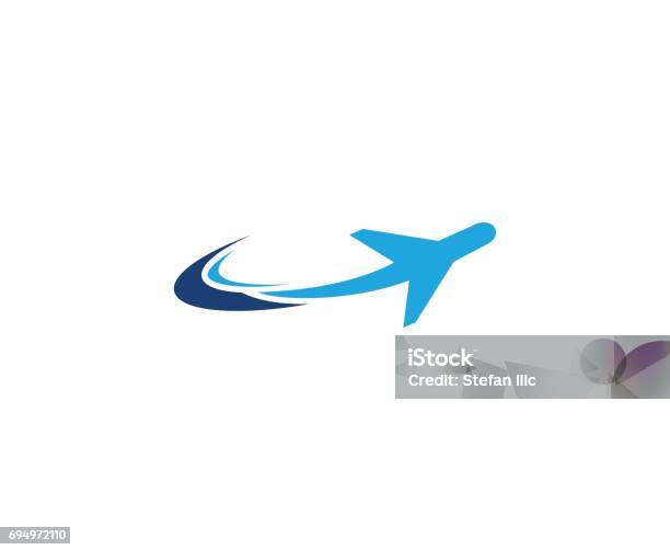 Plane Icon Stock Illustration - Download Image Now - Airplane, Logo, Icon Symbol