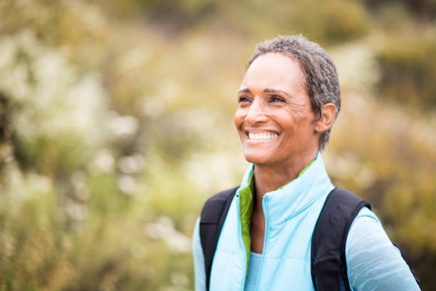 istock Senior African American Woman Exploring 694973262