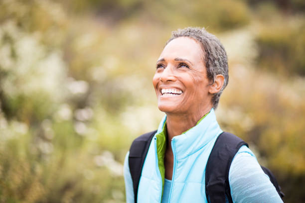 istock Senior African American Woman Exploring 694973366