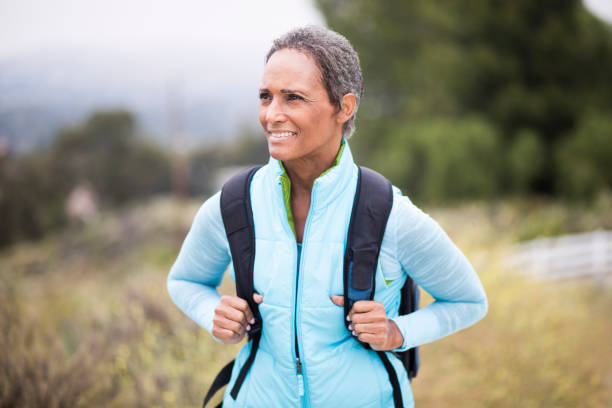 istock Senior African American Woman Exploring 694973426
