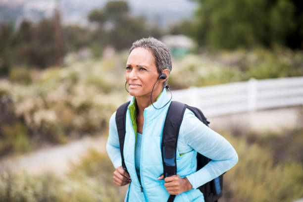 istock Senior African American Woman Exploring 694973482