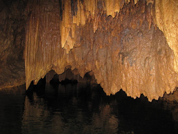 istock Stalactites in the Barton Creek Cave, Belize 694982930