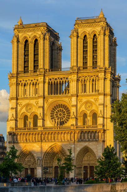 istock Notre Dame Cathedral in Paris 694985764