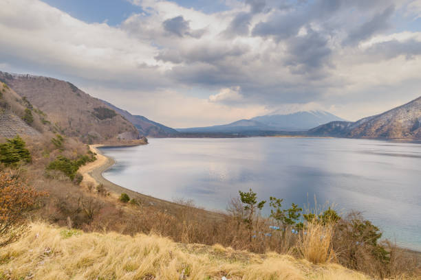 istock Lake Motosu and Mt. Fuji 694985778