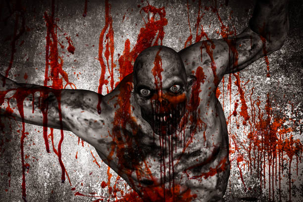 怪獣 - rotting monster halloween spooky ストックフォトと画像