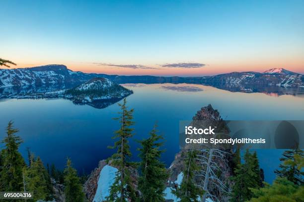 Crater Lake Oregon Stock Photo - Download Image Now - Crater Lake - Oregon, Crater Lake National Park, 2015