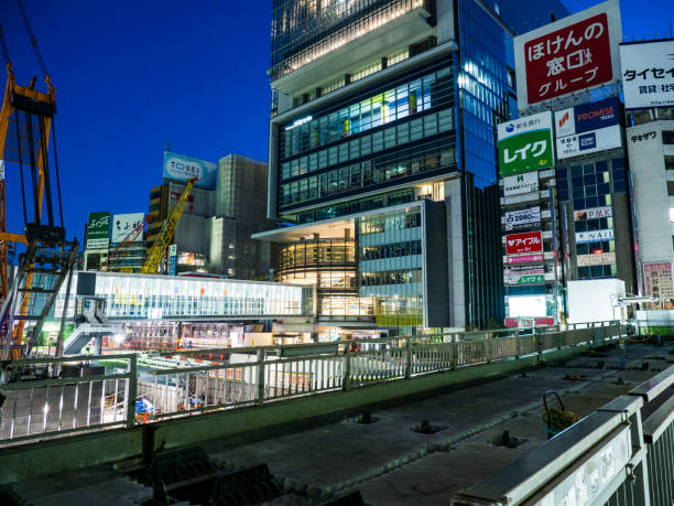 istock Tokyo shibuya night view 695018954