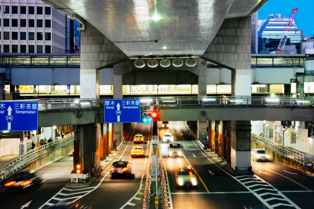 istock Tokyo shibuya night view 695019114