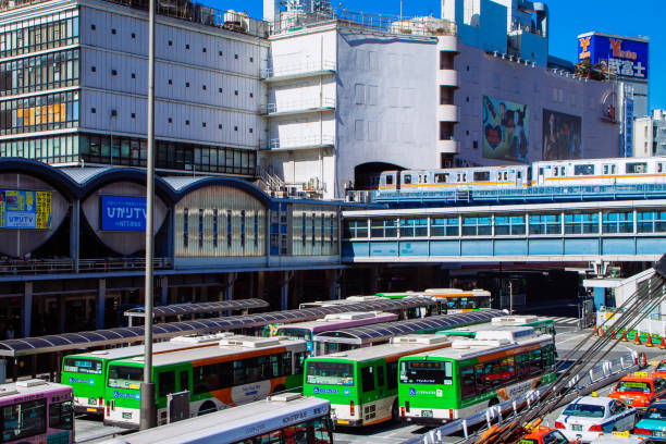 istock Tokyo shibuya landscape 695037970